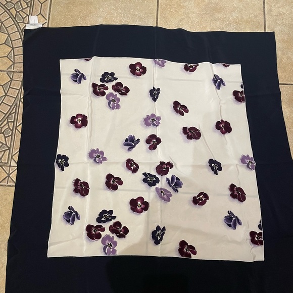 Prada Floral Silk Scarf BNWOT - Picture 1 of 3